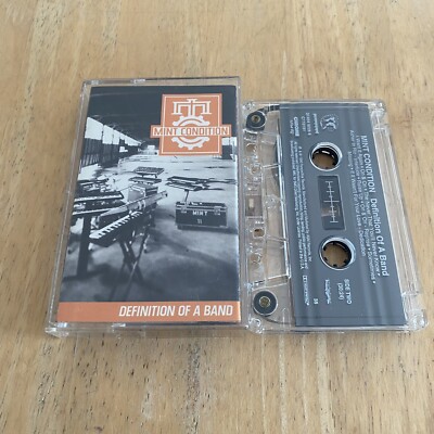 mint condition definition of a band cassette tape Rare USA Import