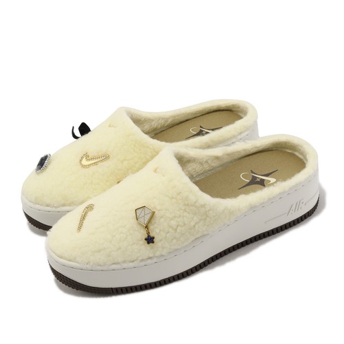Женские сандалии без шнуровки Nike Wmns AF1 Lover XX PRM Wool Alabaster Yellow FB1858-771
