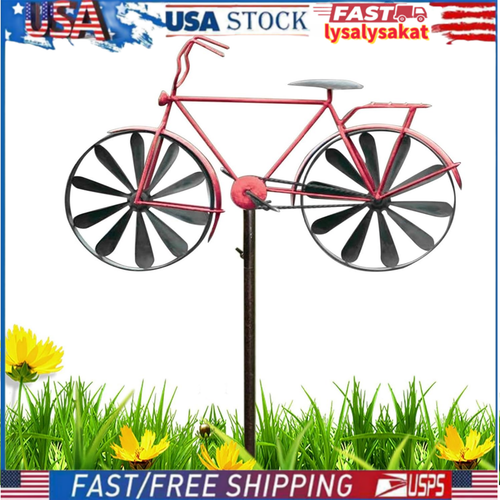 Wind Spinner Garden Windmill Outdoor Yard Lawn Decor Art