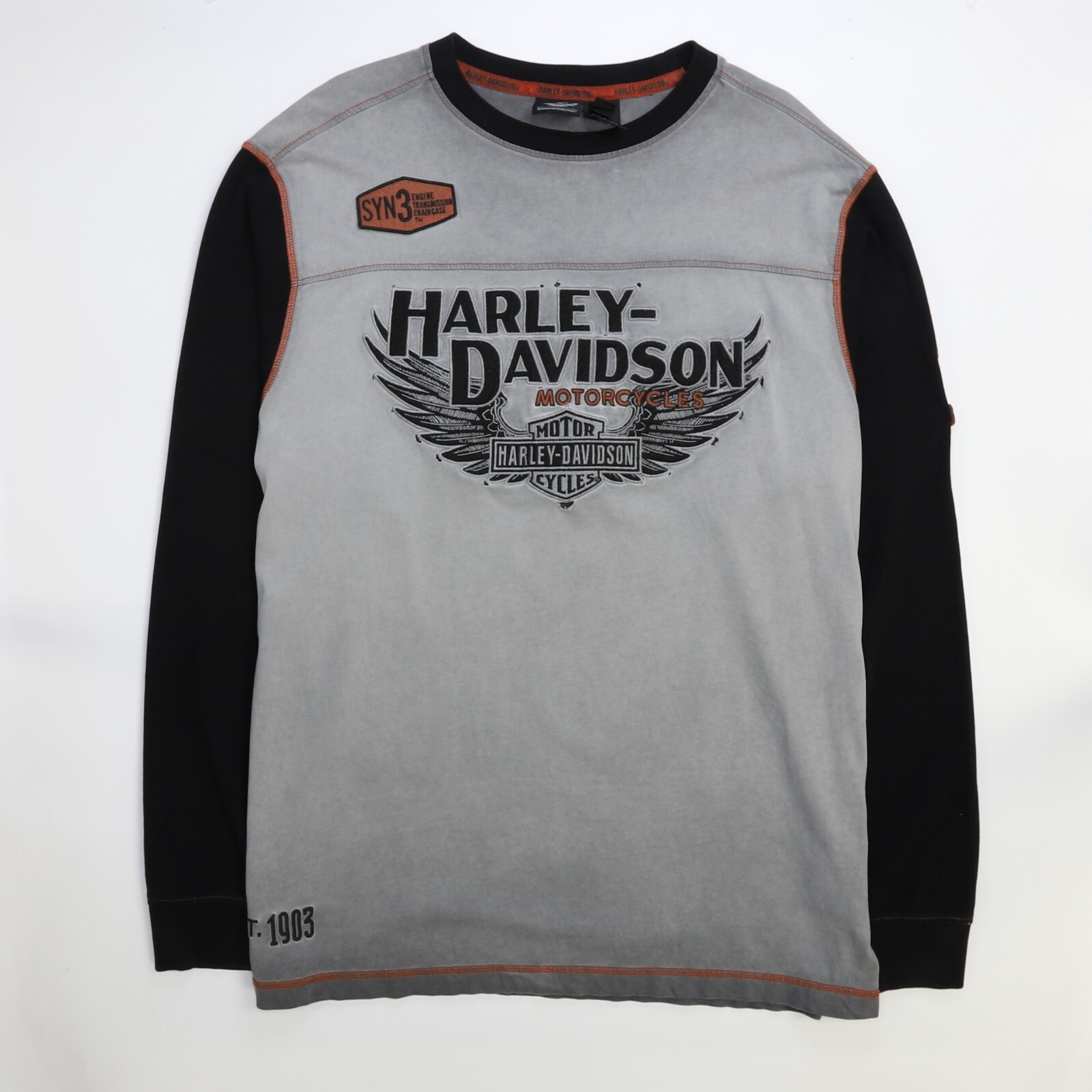 Vintage Harley Davidson Motorycycles Long Sleeve T-Shirt