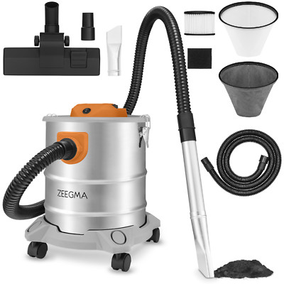 1600W Aspirapolvere industriale Zeegma Pro Ash aspirapolvere industriale 20L