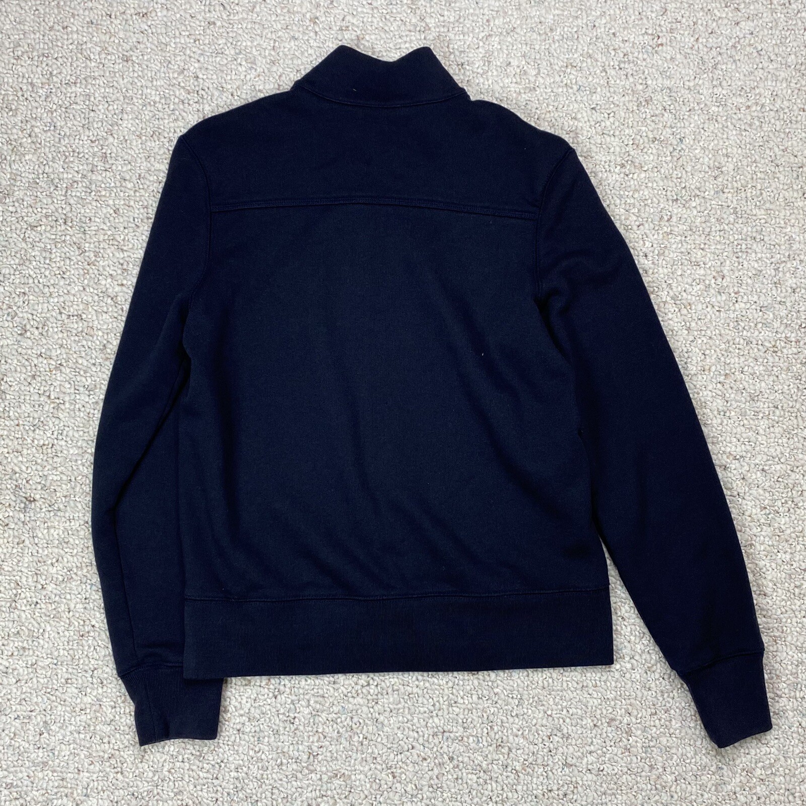 nike swoosh woven half zip jacket