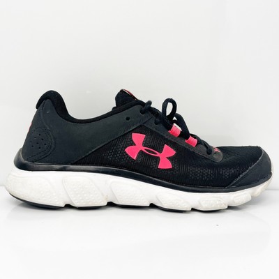 

Under Armour Womens Micro G Assert 7 3020674 Черные кроссовки Кроссовки Размер 7.5, Черный, Micro G Assert 7