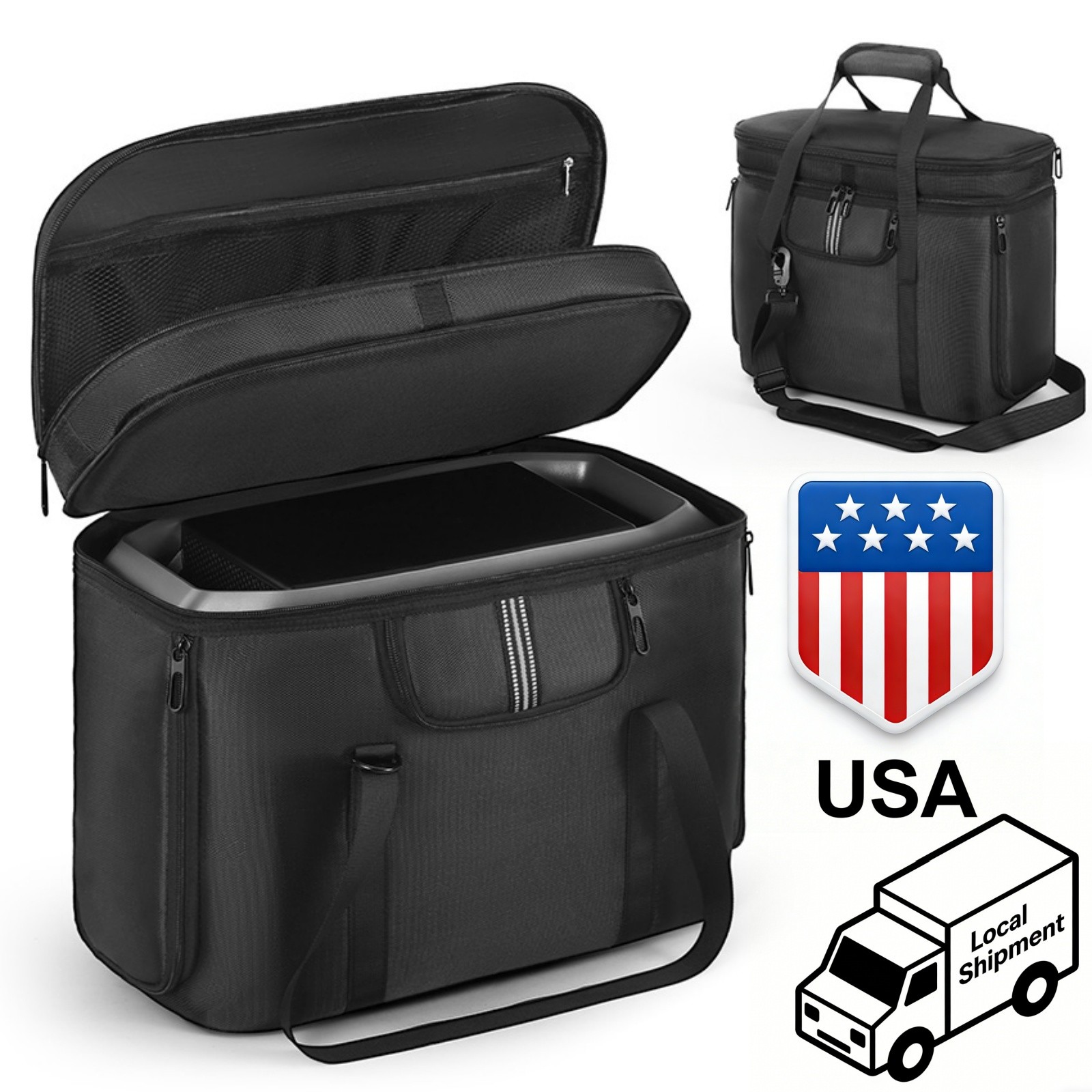 For ECOFLOW DELTA 3 Plus/2/3 Classic Portable Power Station Bag