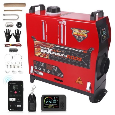 Diesel Air Heater 8KW LCD Bluetooth Control All in One For Car SUV Boat RV Bus