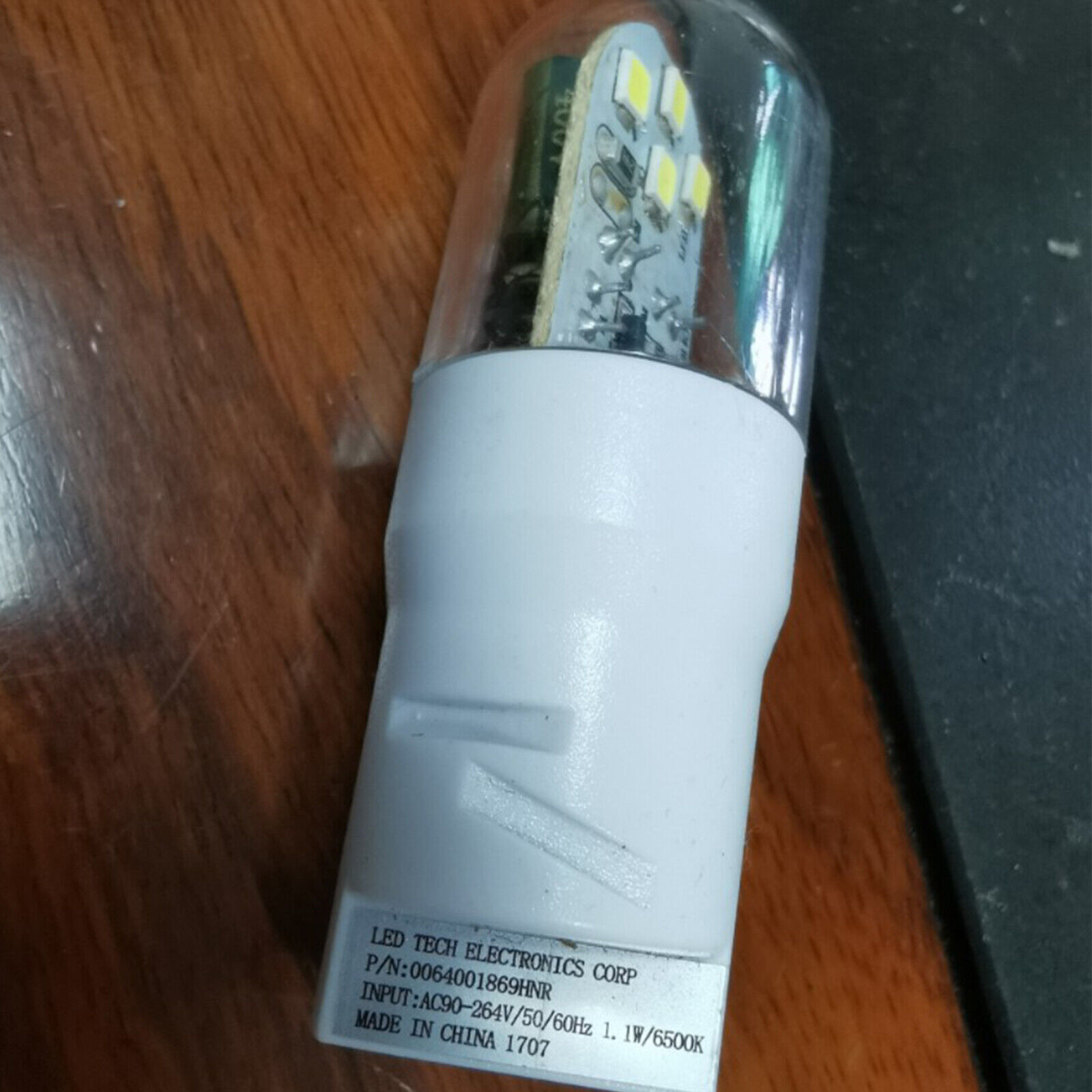 0064001869 Lamp Bulb 220V 1.5W 6500K LED Bulb Light for Haier Refrigerator Part
