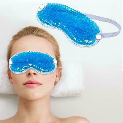 GEL EYE MASK SOOTHING HOT COLD RELAXING HEADACHE STRESS RELIEF MIGRAINE COOLING
