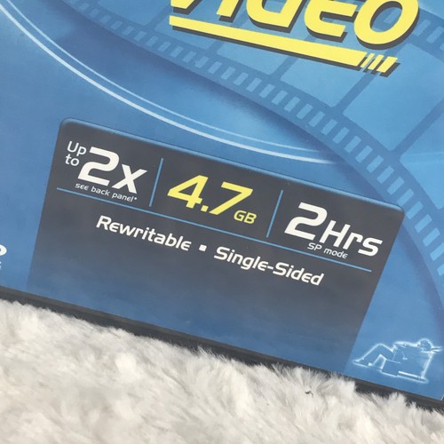 Pack Of 5 Maxell DVD-RW Video Rewritable Single Sided 2 Hrs 4.7 GB