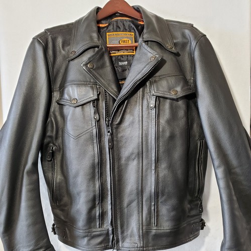 ジャケット・アウター harold's gear leather jacket Vintage Harold's Gear Tactical Horsehide Leather Vest Jacket