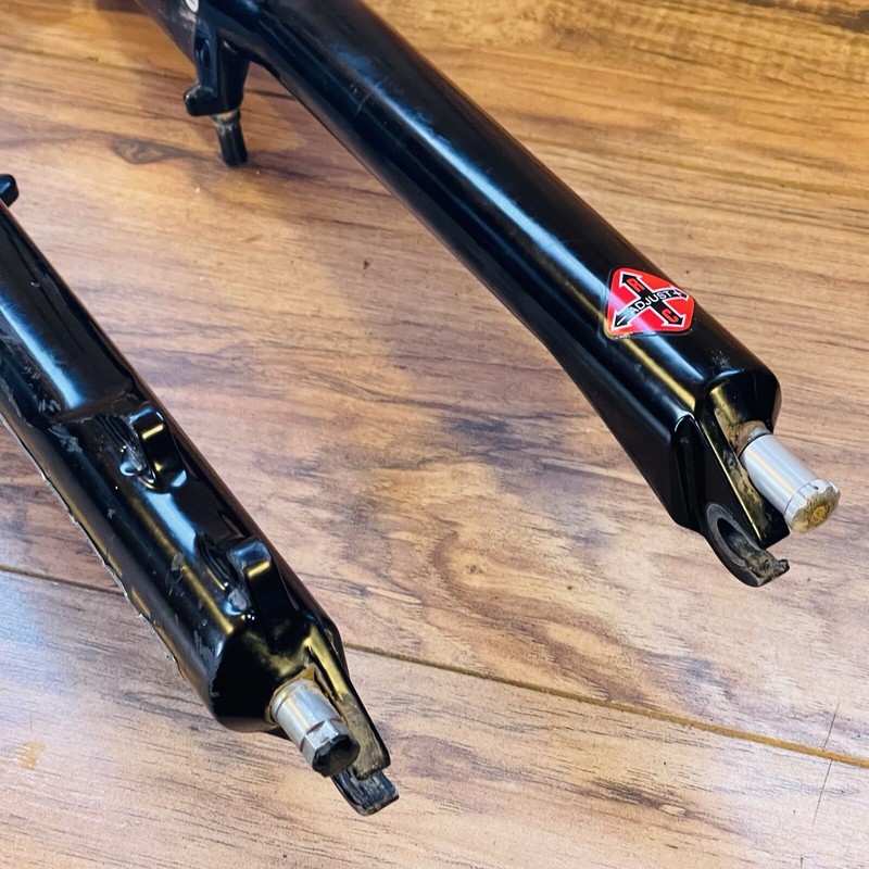 Rock Shox SID XC Dual Air 1 1/8 Threadless MTB Fork V- Brake & Disc Black