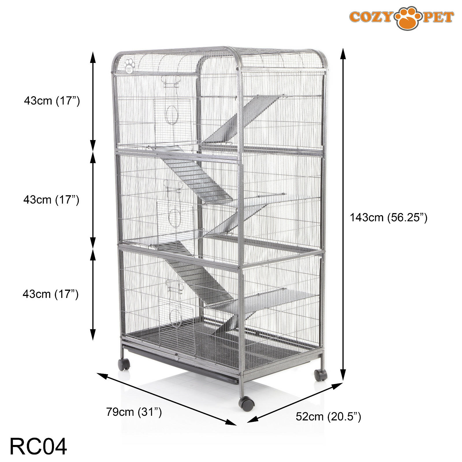 cozy pet rodent cage