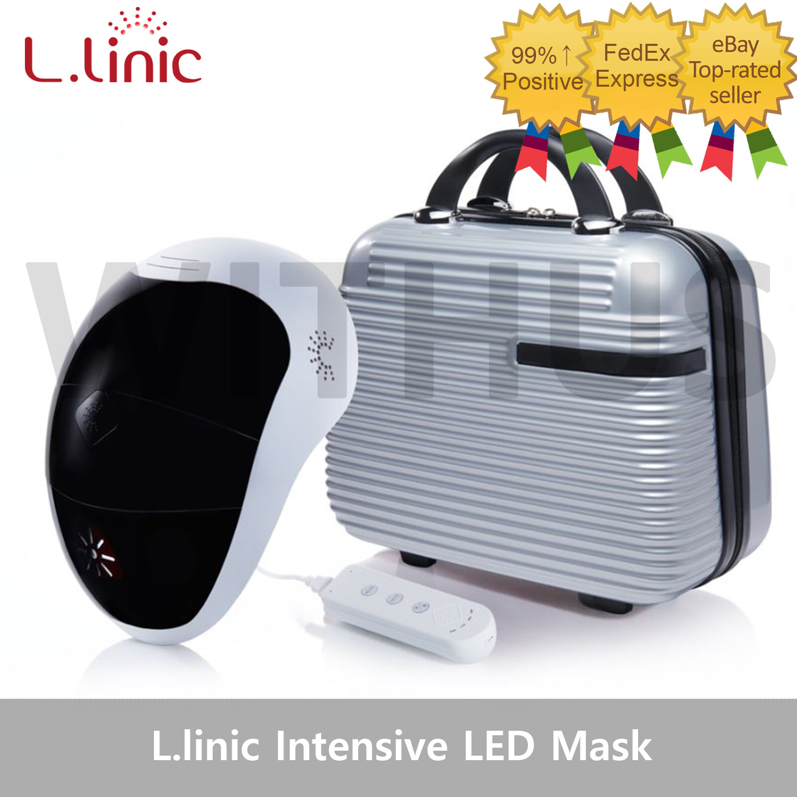 韓国美顔器　L.linic intensive LED mask L.linic Intensive LED Mask Premium Rose Gold 480 LED