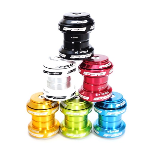 FSA Orbit MX Threadless Bike BIcycle  Headset 1-1/8" 34mm w/ Top Cap 6 Colors