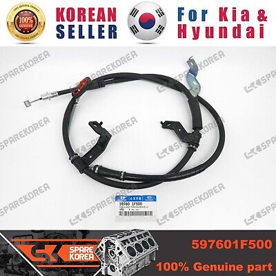 Genuine/OEM 597601F500 CABLE ASSY-PARKING BRAKE,LH for Kia  New Sportage