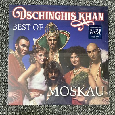 Dschinghis Khan Lp SEALED Best Of  2019  Blue  Vinyl  New
