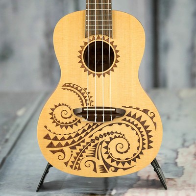 Luna Guitars Uketcspr Tattoo Concert Spruce Ukulele Withgig Bag Ukuleles Folk Traditional String Instruments Ekbotefurniture Com