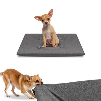 Indestructible Chew Proof Dog Bed, Heavy Duty Dog Crate Pad fo...