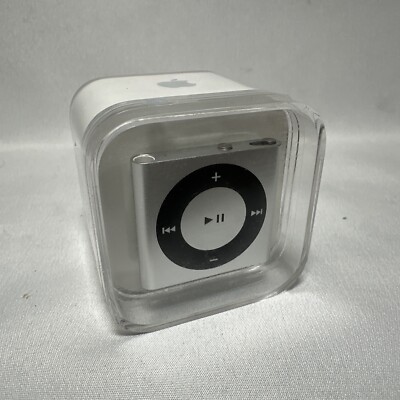 Apple iPod shuffle 4th Generation Silver (2 GB) MC584LL/A A1373 - NEW!