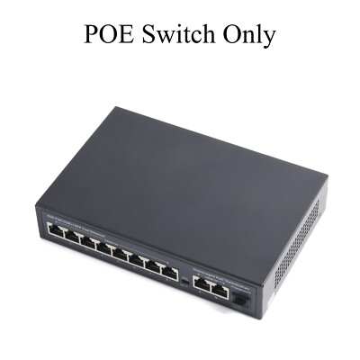1000Mbps Standard POE Switch 8 Ports + 2Uplink Ports + 1SFP Port With SFP Module