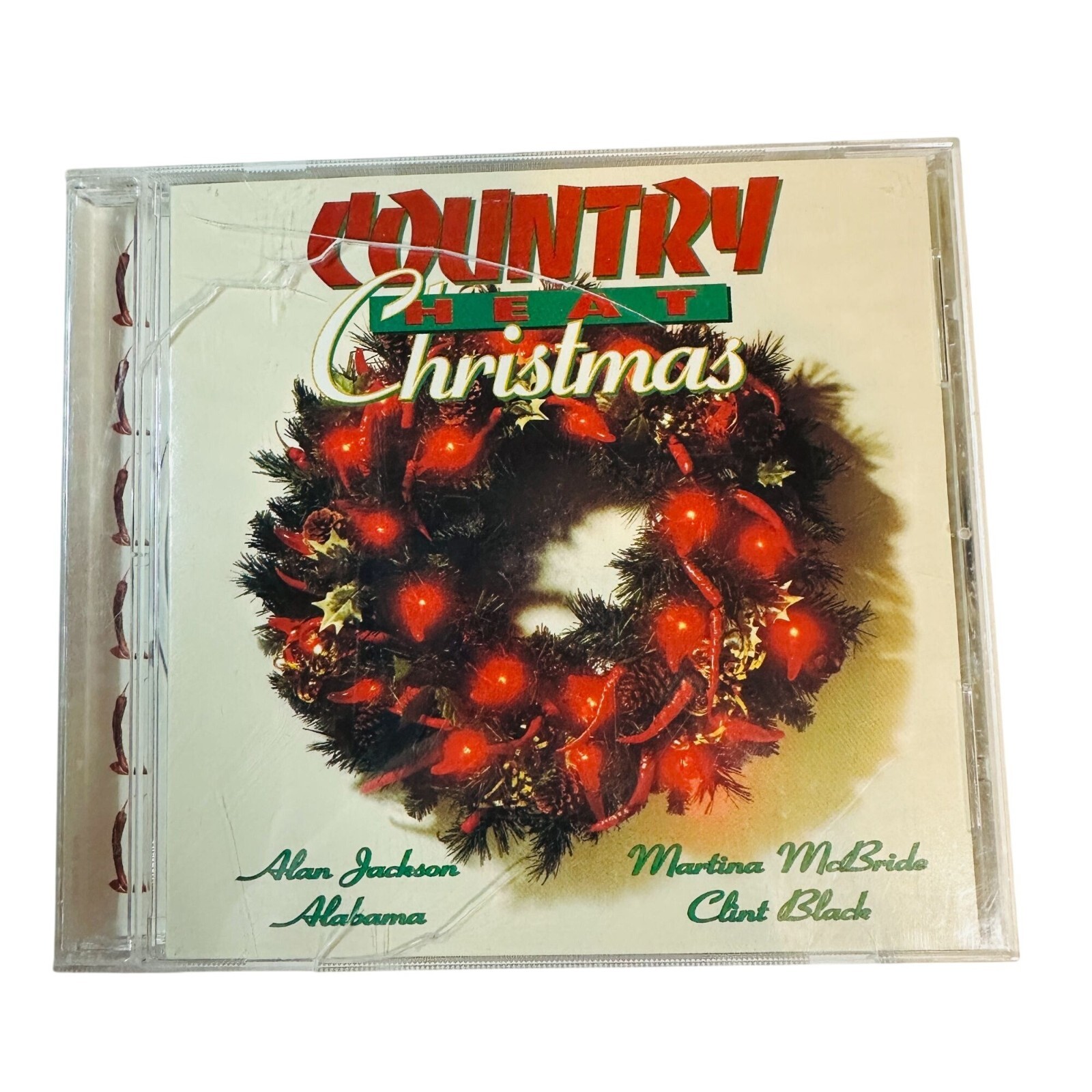 Country Heat Christmas CD Album Alan Jackson Martina McBride Various Artists BMG