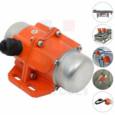 40W Asynchronous Vibrator Single Phase 3600RPM 110V AC Vibration Motor