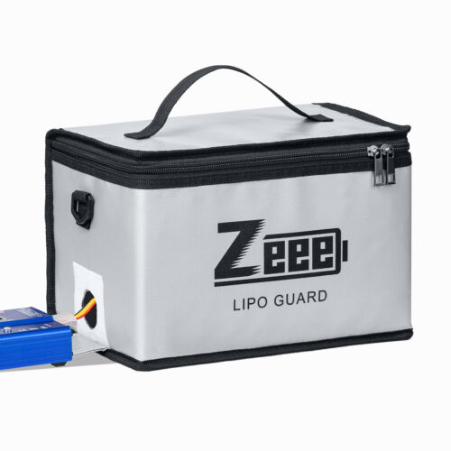 Zeee Lipo Battery Fireproof Guard Large Capacity Safe Bag for Charge & Storage
