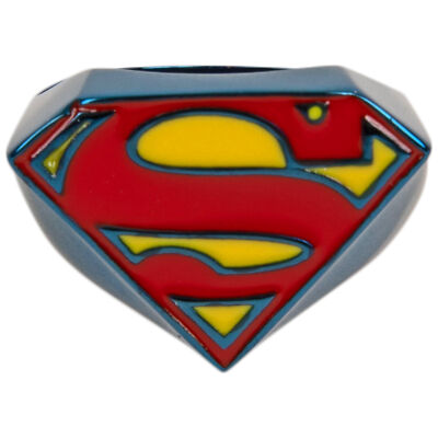 Superman Symbol Blue Power Ring Blue