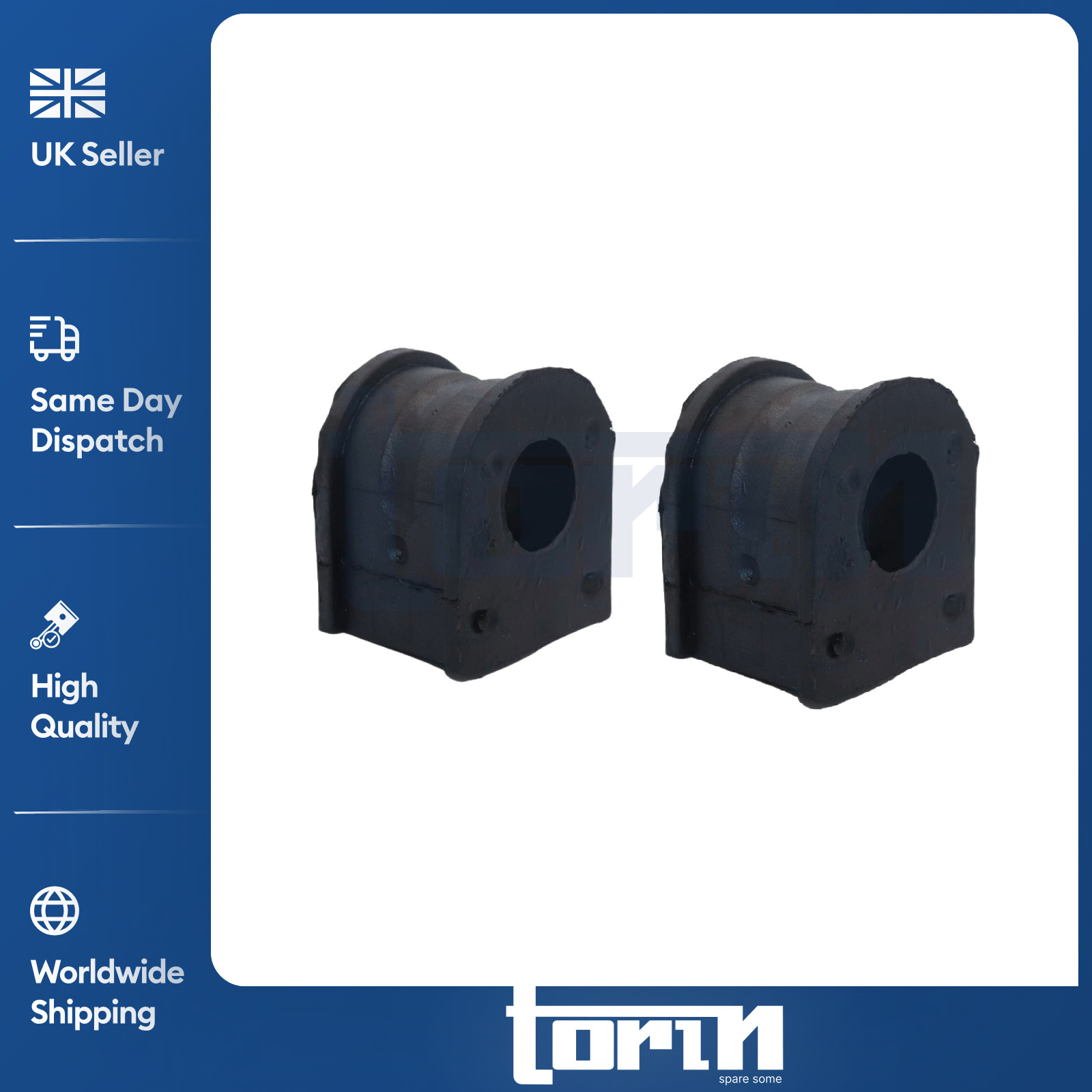 2X Front Anti Roll Bar Bush Fits Vuaxhall Vivaro Renault Trafic II 8200629180