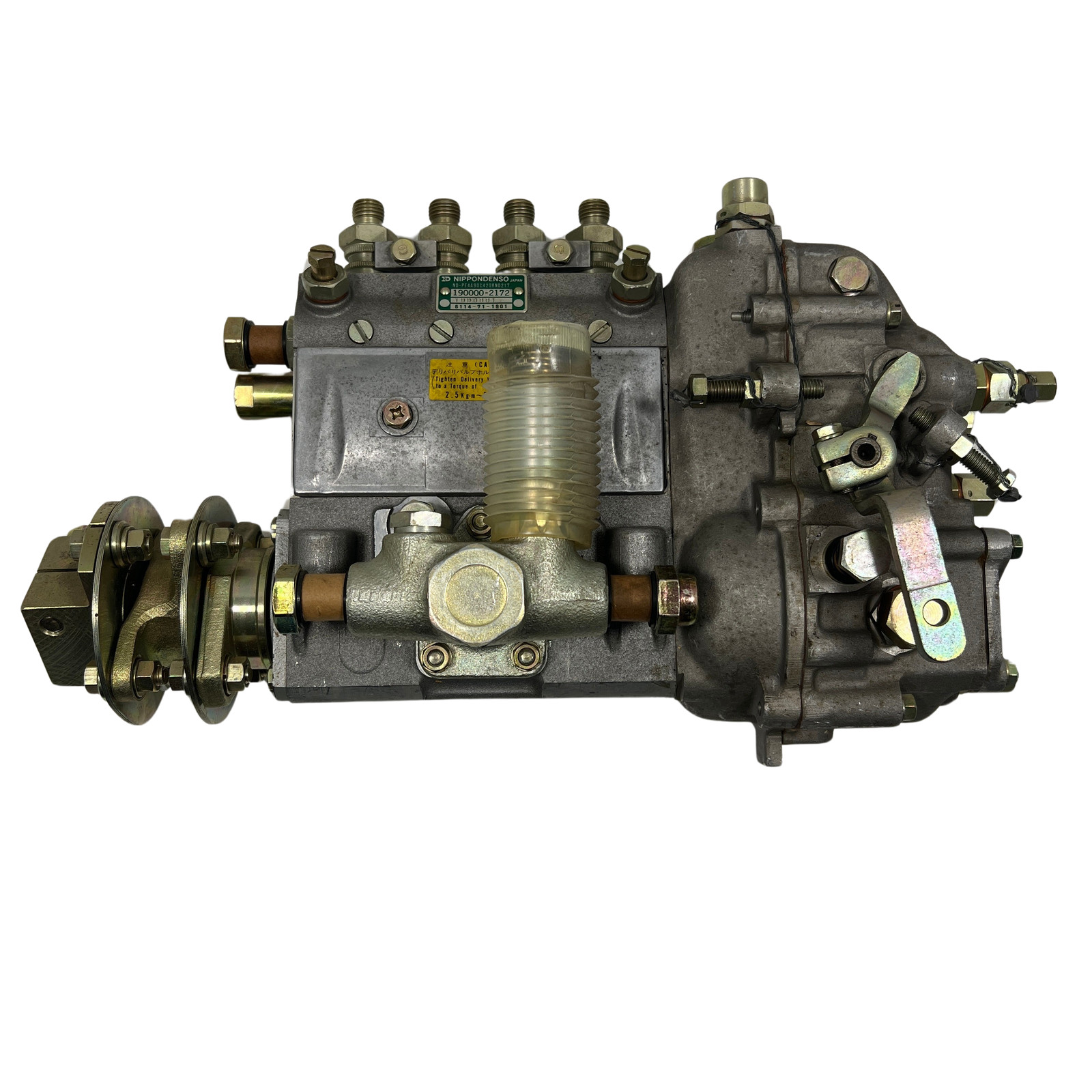 yukinko出品 Denso 4 Cyl Injection Pump Fits Komatsu 4D130-1F Diesel