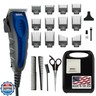 Wahl USA Self Cut Compact Corded Clipper Personal Haircutting Kit with Adjustable Taper Lever, and 12 Hair Clipper Guards for Clipping, Trimming and Personal Grooming – Model 79467