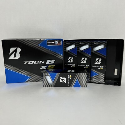 Bridgestone Golf Tour B XS Balls One Dozen X 8SWX6D - Ships Free