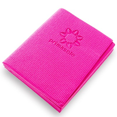 Folding Travel Yoga Mat Foldable light weight Easy to carry to Workout Fitnes...