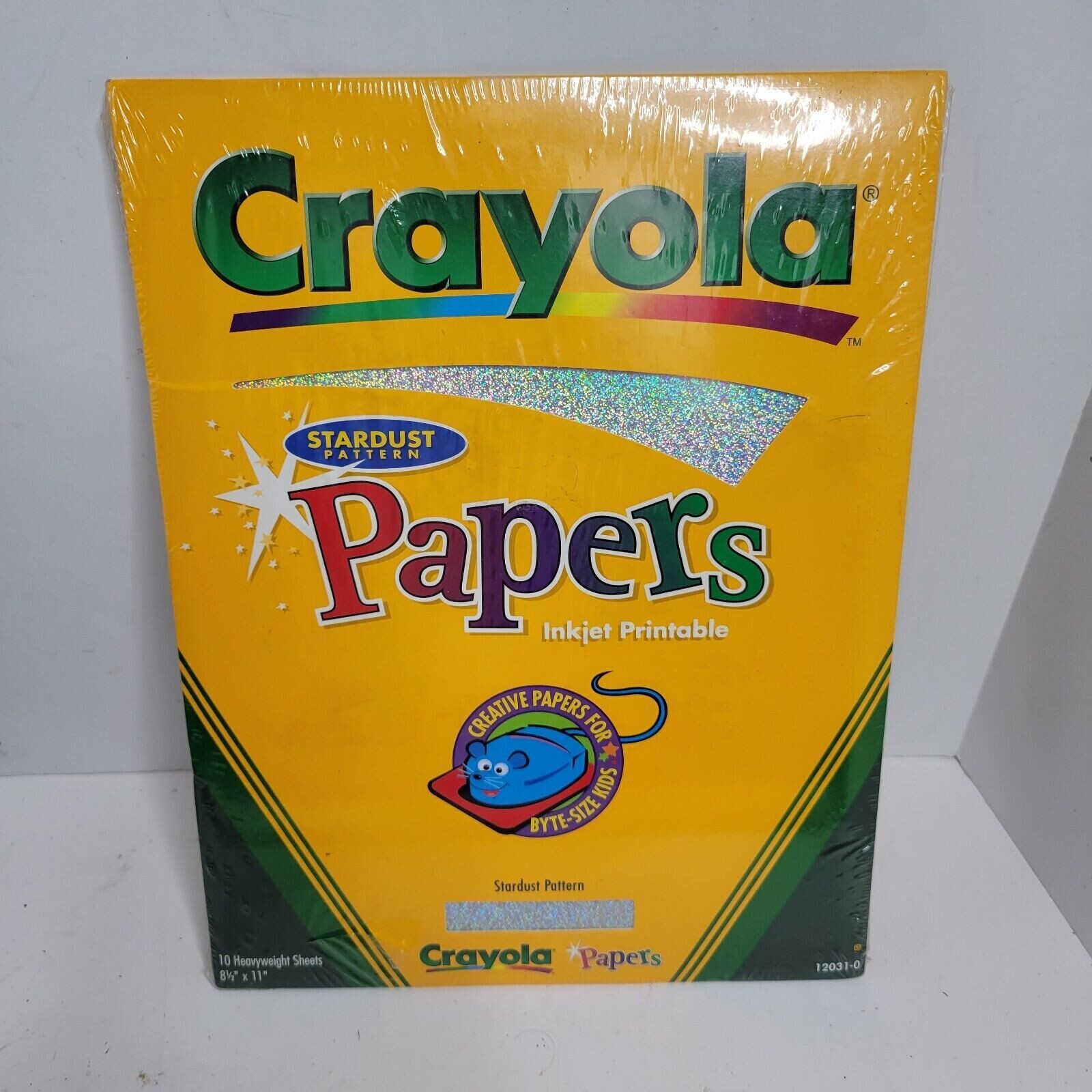 crayola-stardust-pattern-sparkling-papers-inkjet-printable-7-heavyweight-sheets-ebay