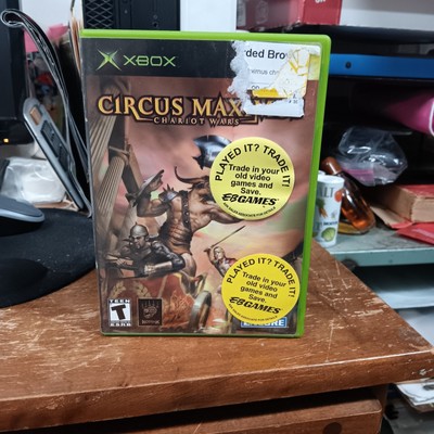 Circus Maximus: Chariot Wars (Microsoft Xbox, 2002) Complete with Manual