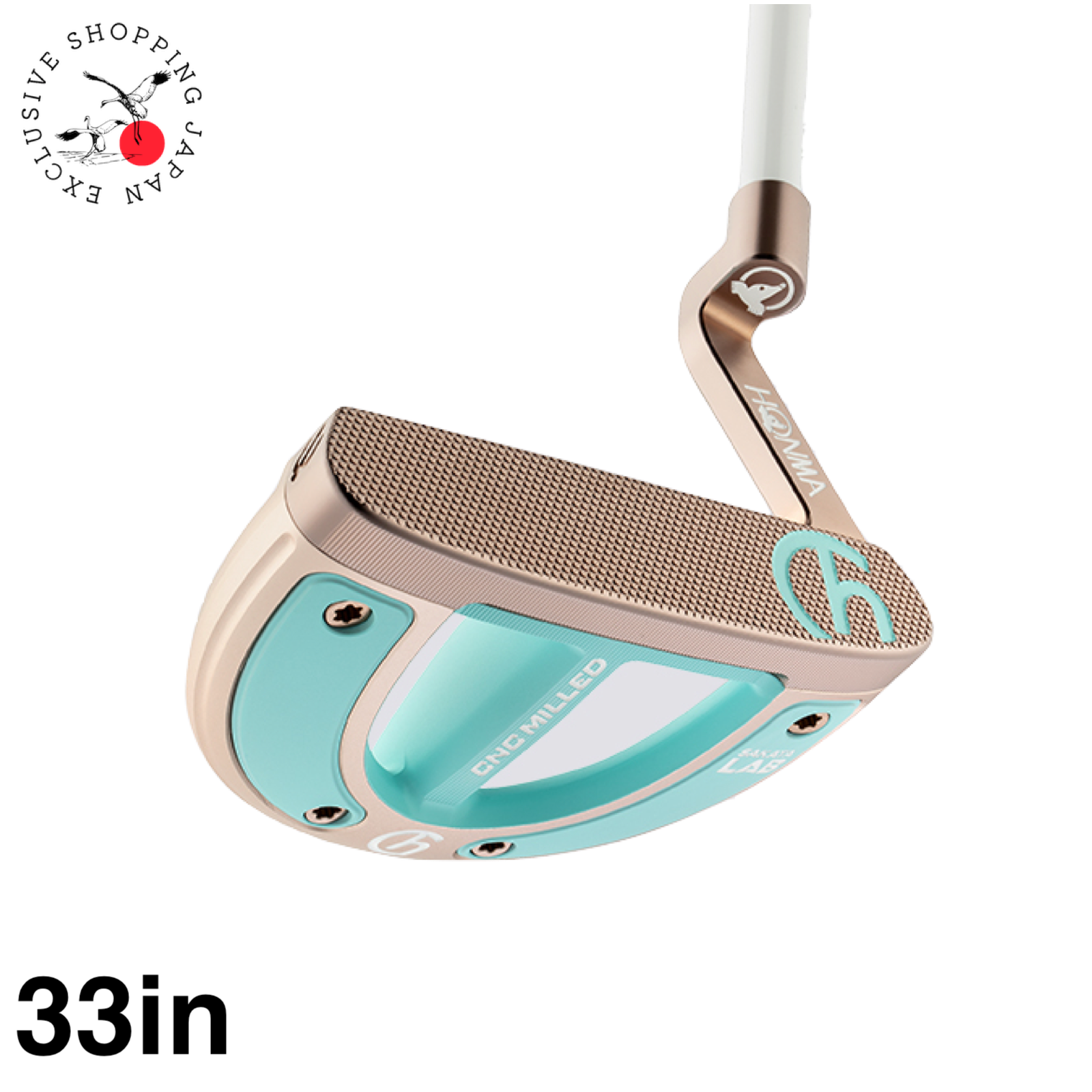クラブ SAKATA LAB CNC Premium PutterNAVIGATION Honma SAKATA LAB CNC Premium Putter NAVIGATION Mallet Gray