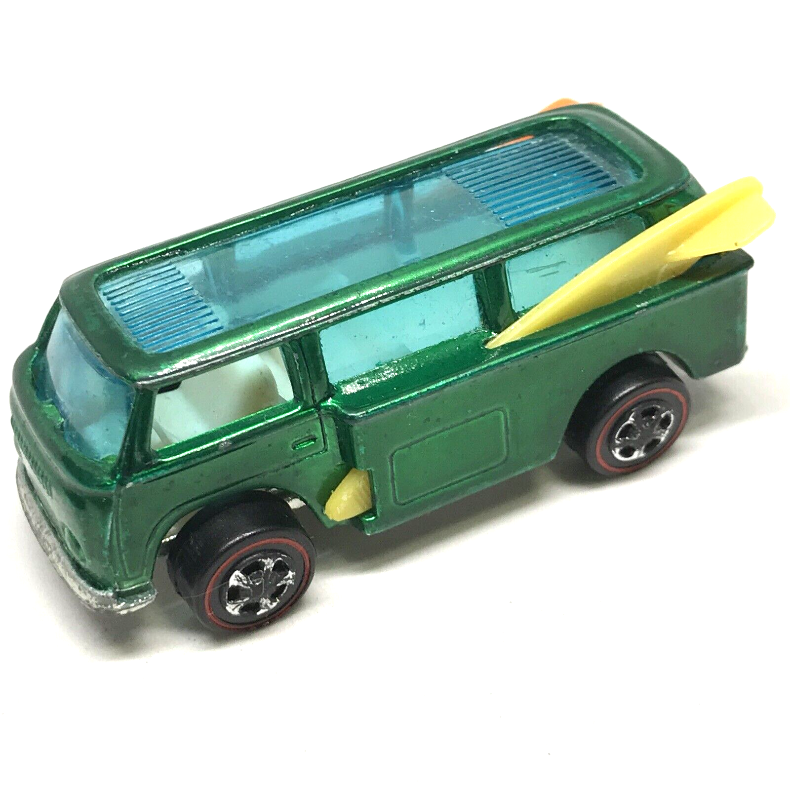 ミニカー HOT WHEELS Volkswagen BEACH BOMB Hot Wheels Redline Volkswagen Beach Bomb 1969 Green White Int