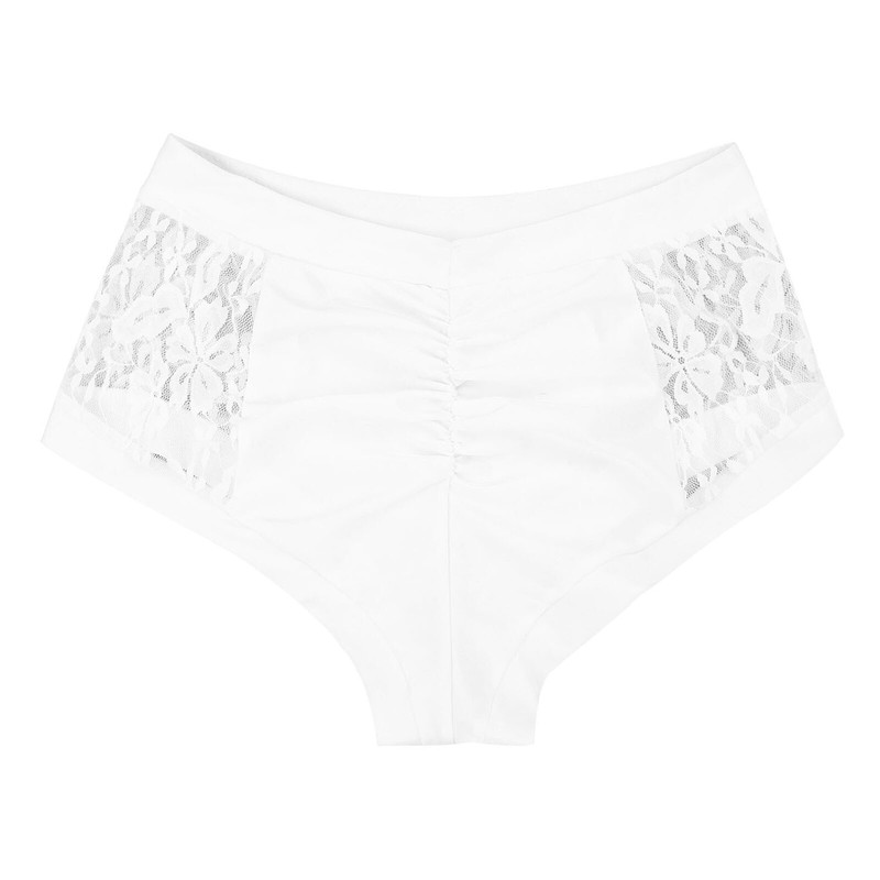 ショーツ HOMME GIRLS Women Underwear HGUN001 WHITE White Boxer Shorts in White – HOMMEGIRLS