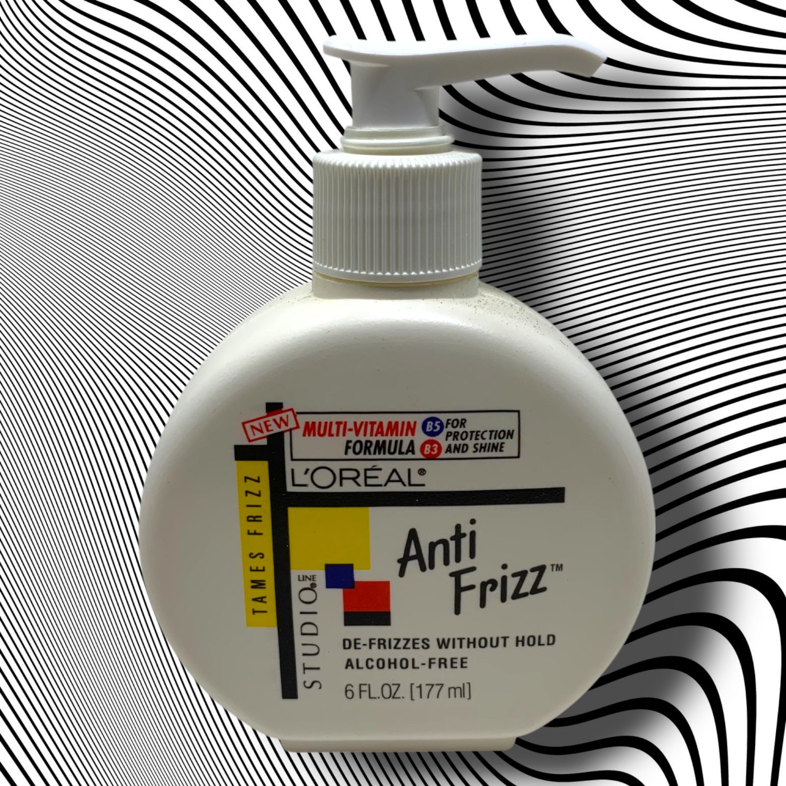 Vintage NEW L'oreal Studio Line Anti Frizz Tamer TV Movie Prop Discontinued