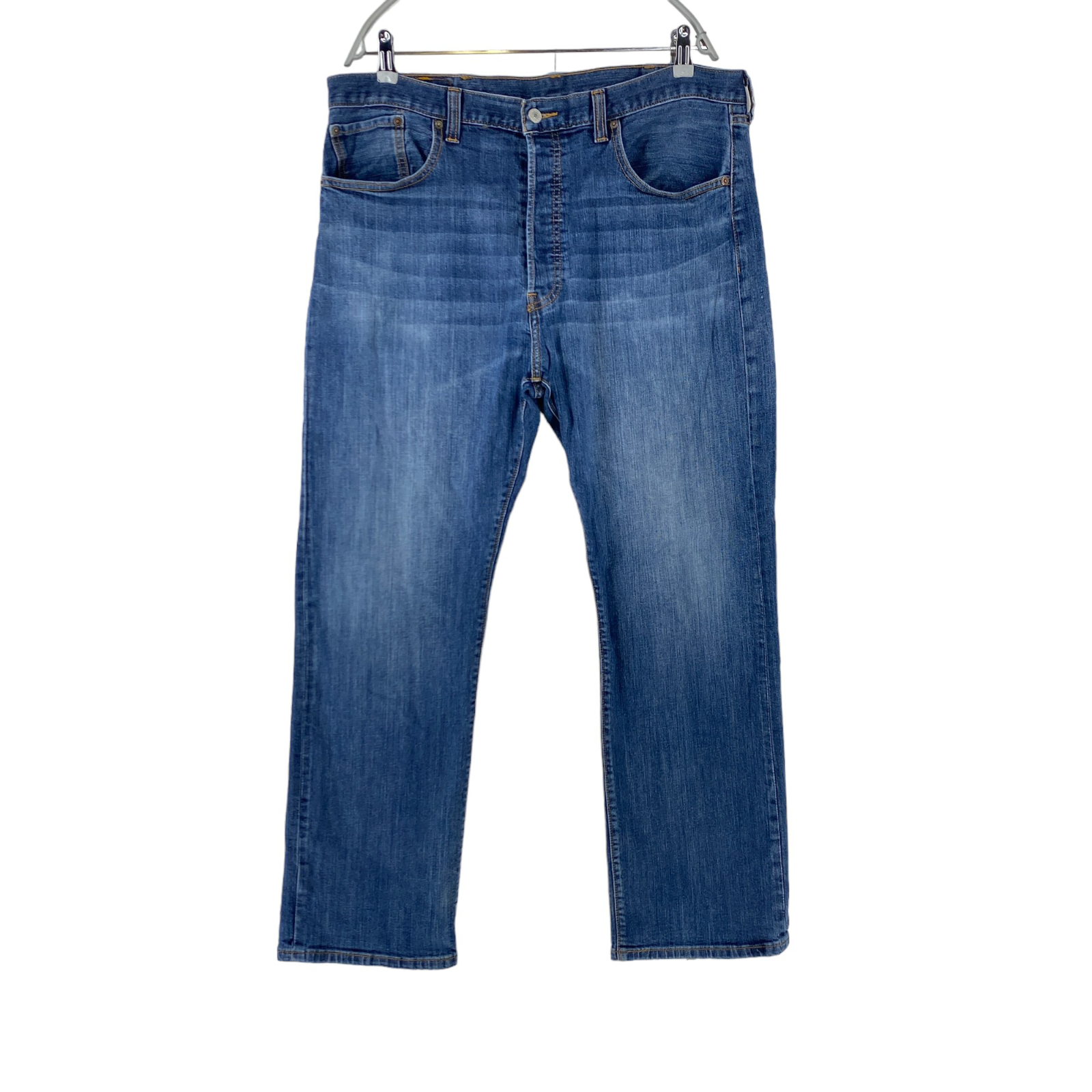 Vintage Levi's 501 Blau Original Regular Jeans Gerader