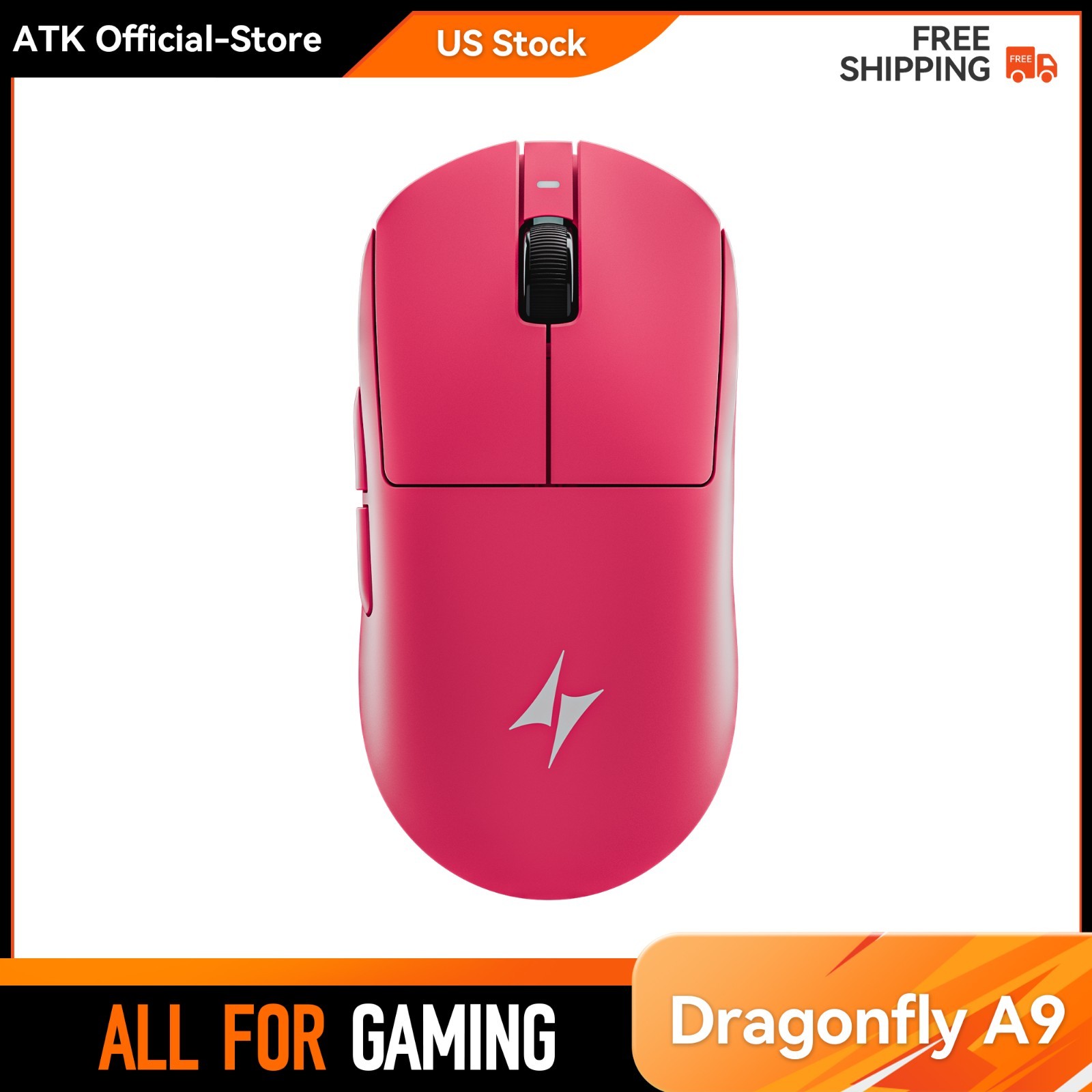 マウス・トラックボール ATK Dragonfly A9 Ultra ATK Dragonfly A9 Ultra Mouse Paw3950 2 Modes Wireless Mouse