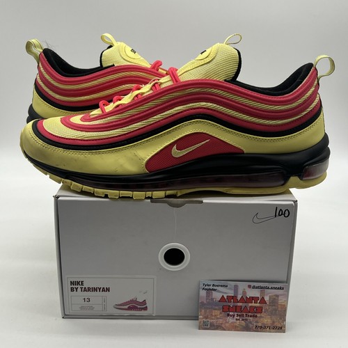 Size 13 - Nike Air Max 97 ID By You (DJ3181-XXX) Red Yellow