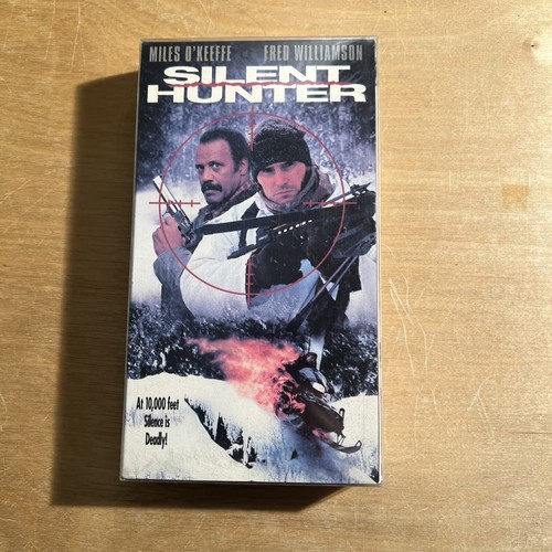 Silent Hunter-VHS-1995-Fred Williamson/Miles O'Keeffe-Action