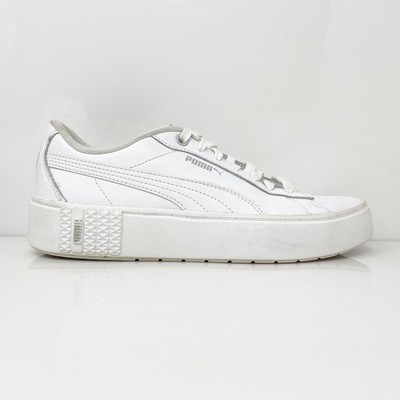 

Puma Womens Smash Platform V2 373035-01 Белая Повседневная Обувь Кроссовки Размер 7.5, Белый, Smash Platform V2