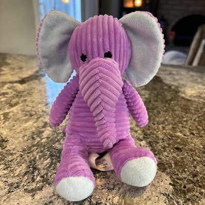 mgs group ltd Corduroy Elephant Purple Blue  8  EUC
