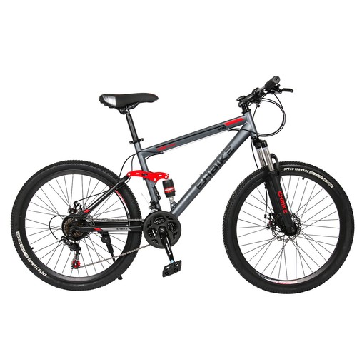 Men Full Suspension Mountain Bike 26 Inch Wheels 21 Speed MT