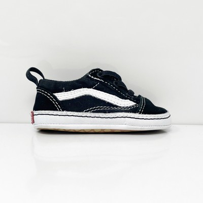 

Vans Boys Off The Wall 721356 Черная повседневная обувь Кроссовки Размер 4, Черный, Off The Wall