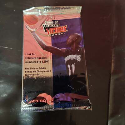 2000-01 ULTIMATE VICTORY BASKETBALL CARD PACK -KOBE BRYANT INSERT AUTOS? NBA