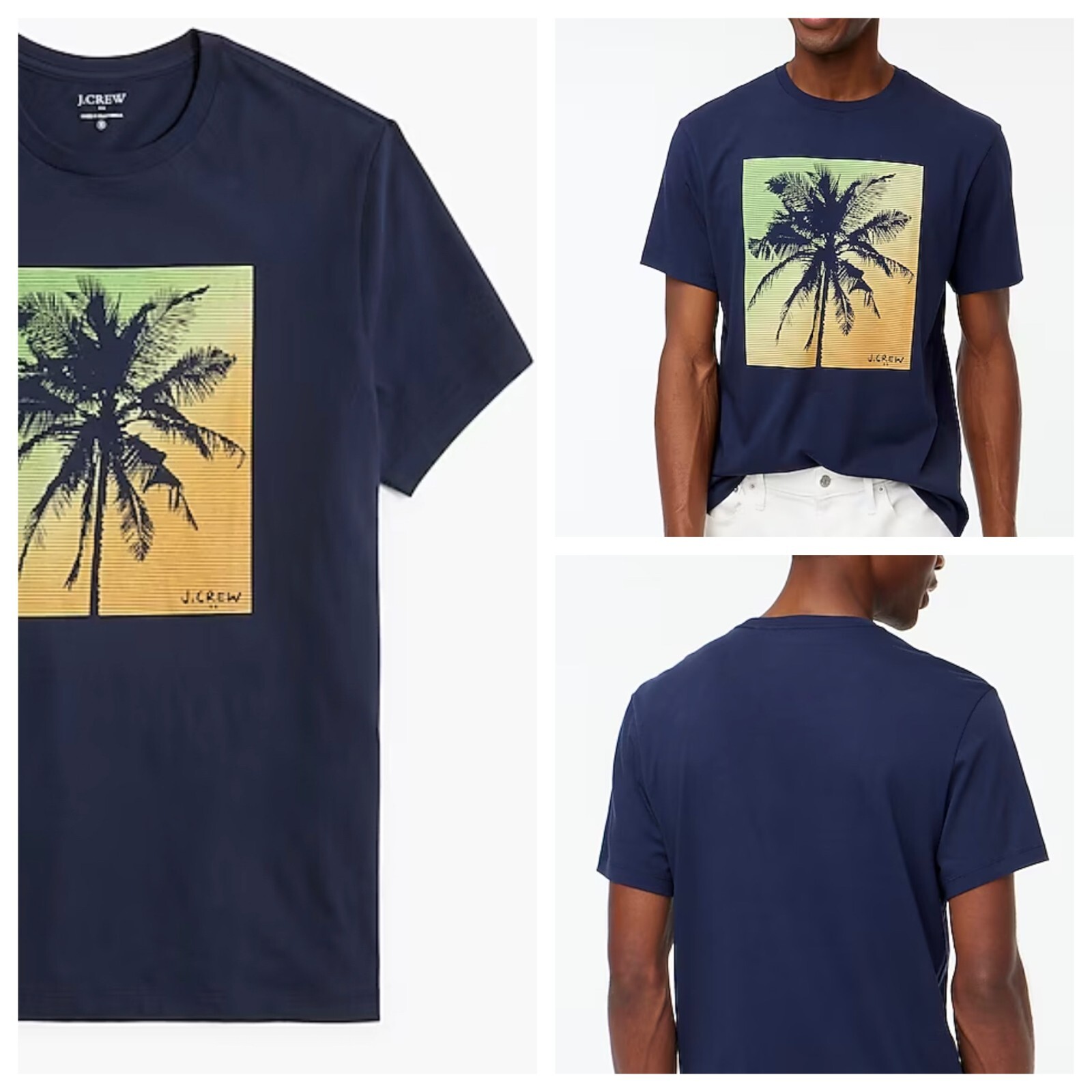 トップス Palm tree sweatshirt / navy 17_ac5ac8d6-59b5-46b1-81d1-