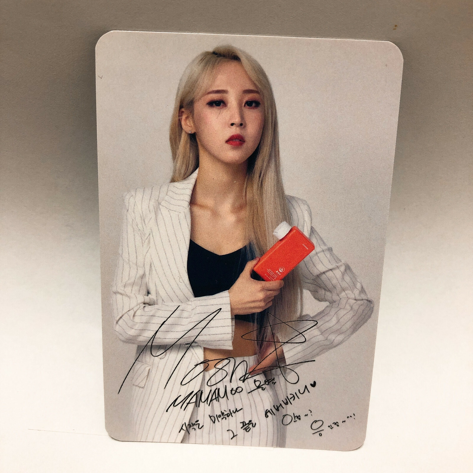 mamamoo moonbyul Present birthday フォトブック mamamoo moonbyul Present birthday フォトブック - メルカリ