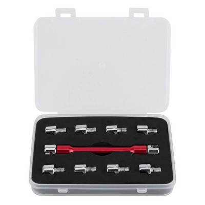 Qiilu Chiave Dinamometrica per Raggi per Moto Universale Impugnatura CNC in A